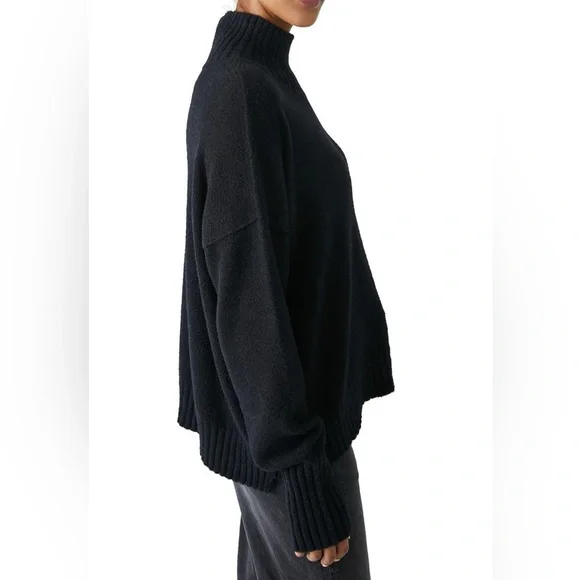 Free People Vancouver Mock Neck Sweater Size S - Picture 3 of 14